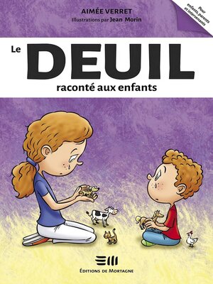 cover image of Le deuil raconté aux enfants